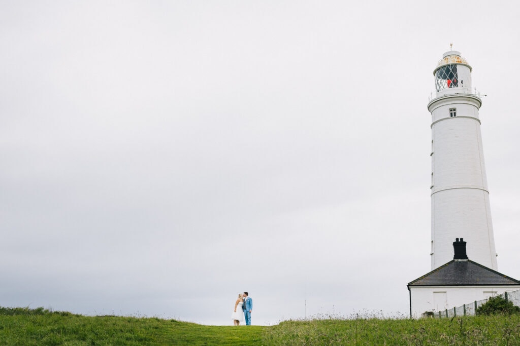 Wedding Photographer South Wales: Nash Point Lighthouse Wedding