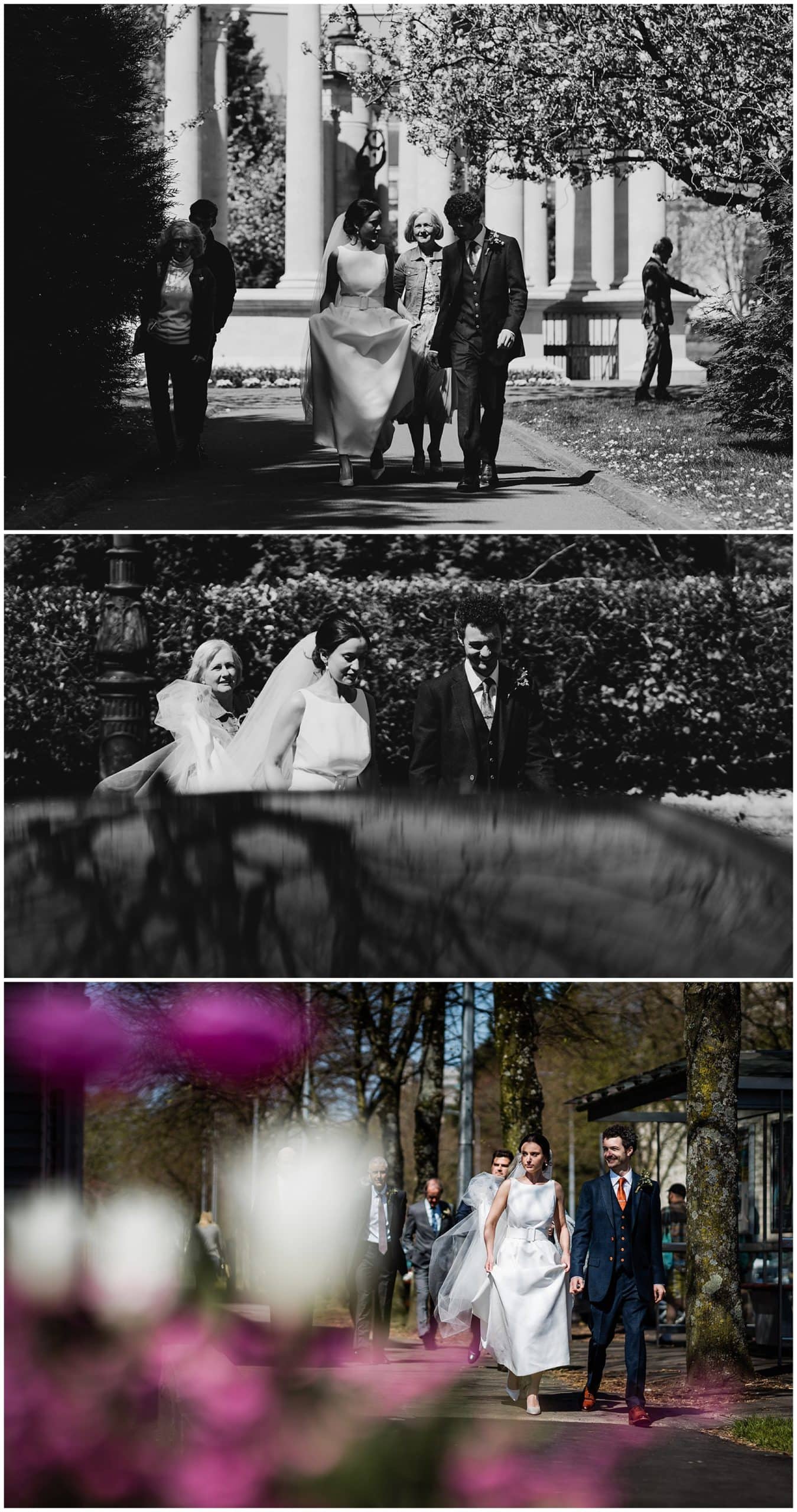 wedding photography in Alexandra Gardens in Cardiff