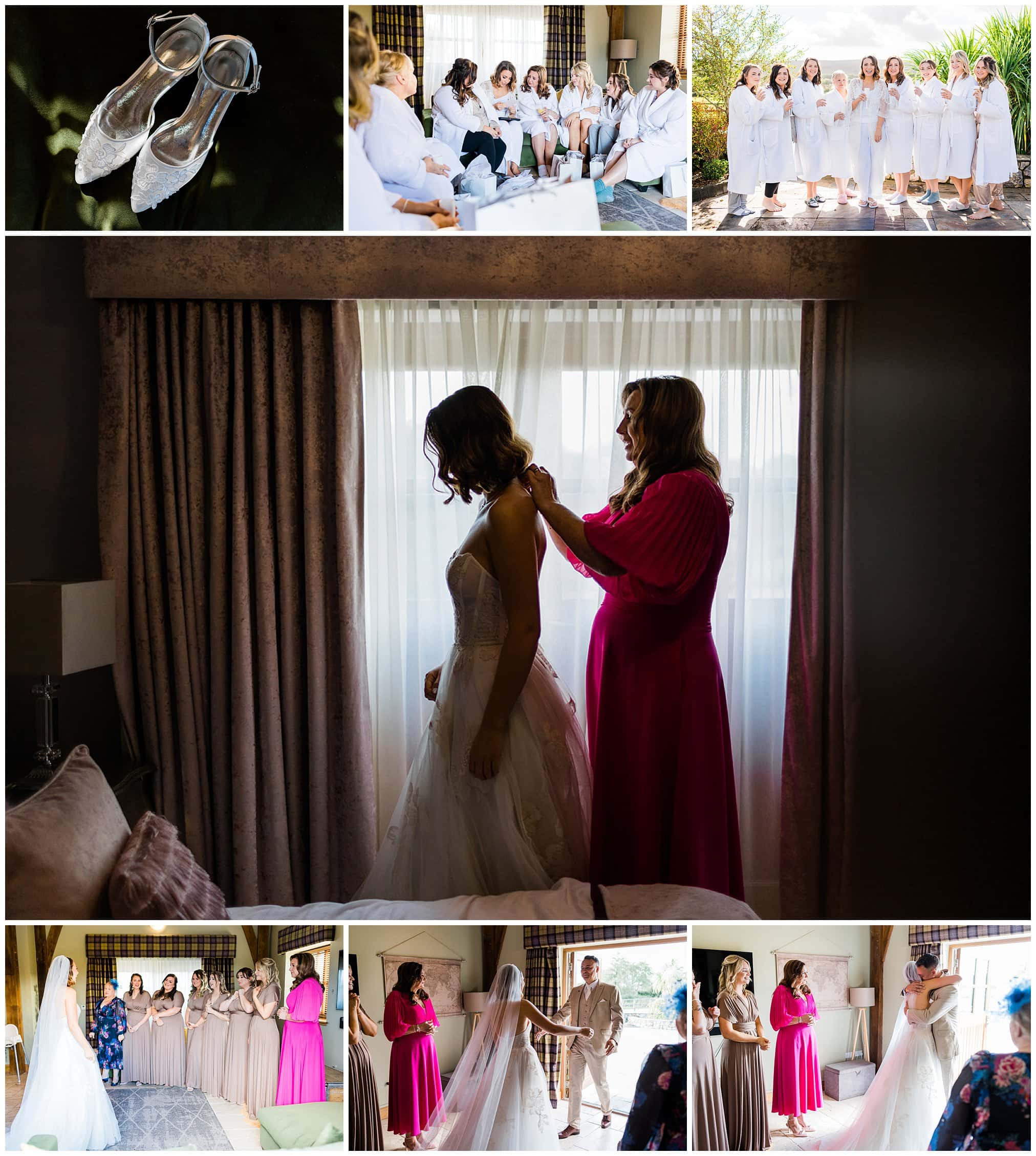 south wales wedding photographer bridal prep photos