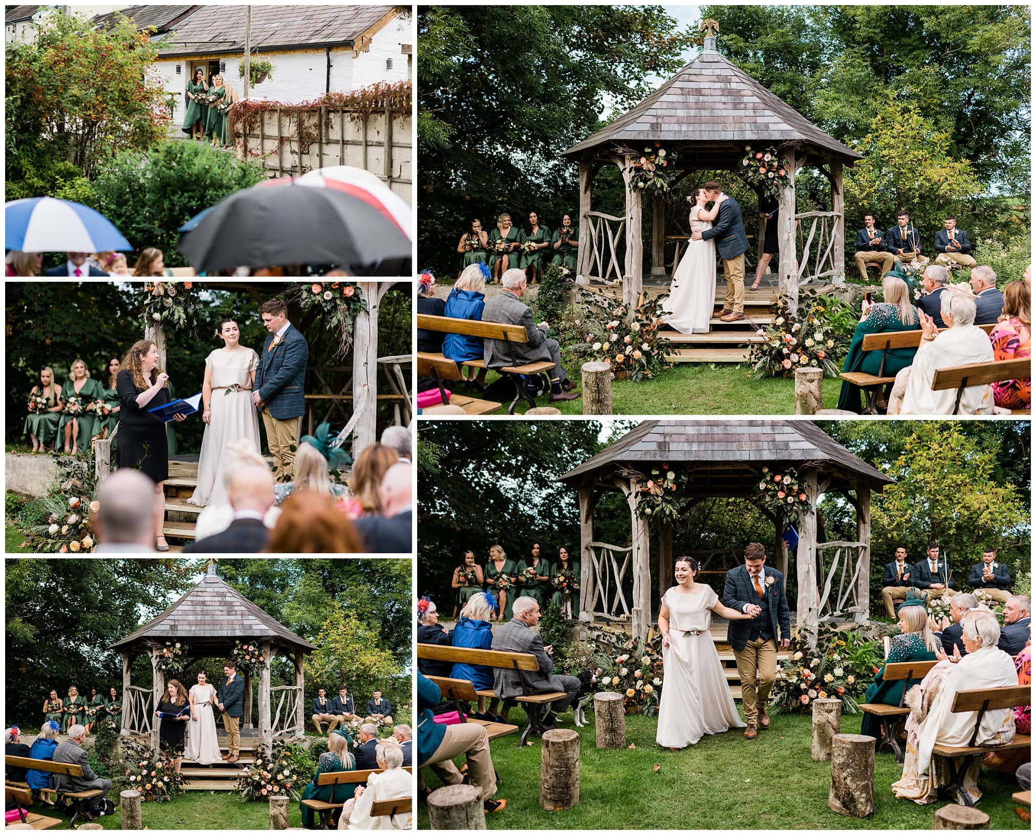 ceridwen centre wedding ceremony outdoors